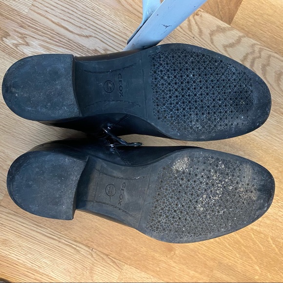 Geox Respira Leather Ankle Boots - Picture 7 of 8